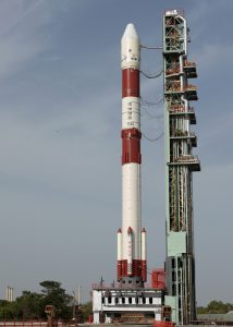 El cohete PSLV-XL (38) fue lazando el 23 de junio al espacio