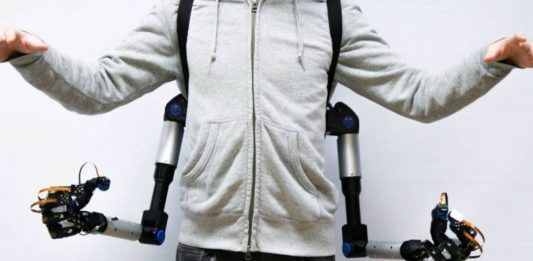 Este es el prototipo de brazos mecánicos