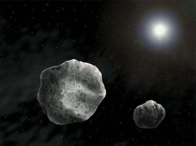 2017 YE5: nuevo asteroide binario