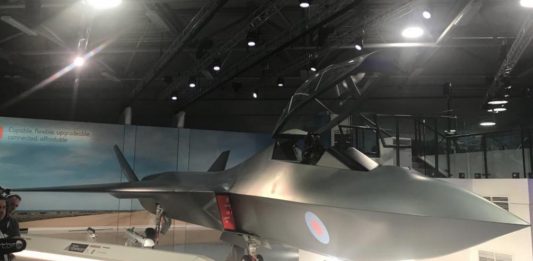 UK presentó su nuevo avión de combate no tripulado, Tempest