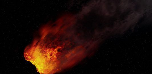 Un meteorito cae en México