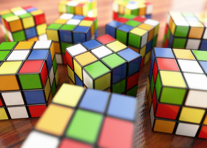El cubo mágico o de Rubik