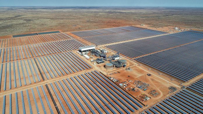 Planta de energía solar termoeléctrica de 100MWe Ilanga-1 en Sudáfrica