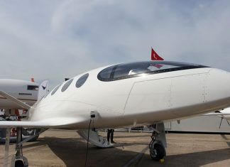 avión eléctrico