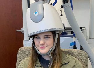 Casco que reinicia el cerebro: un nuevo tratamiento para la depresión en marcha Casco que reinicia el cerebro