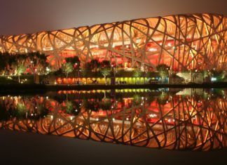 Un nido de pájaros nada peculiar estadio-nido-de-pajaros