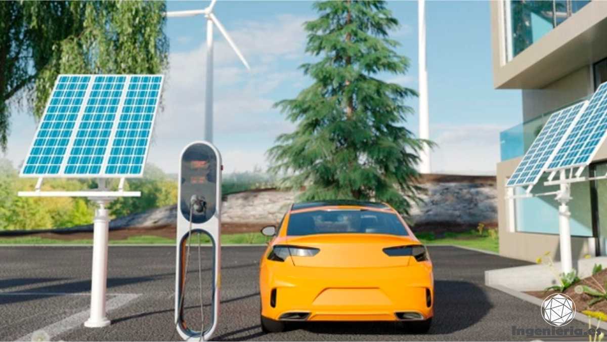cargar un coche eléctrico en casa con energía fotovoltaica