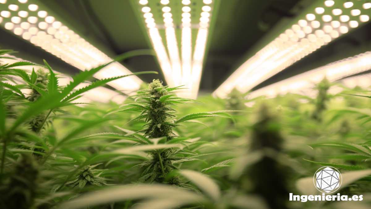 Iluminando el futuro LEDs en el cultivo de cannabis