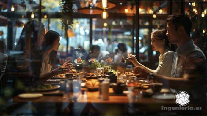 Realidad aumentada en los menús