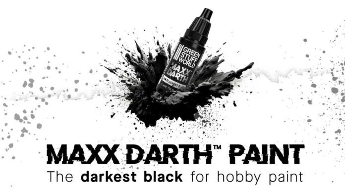 Maxx Darth pintura más negra del mundo