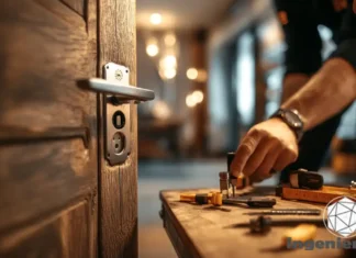 Como poner un bombin en una puerta