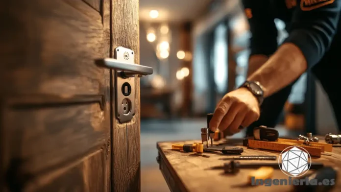 Como poner un bombin en una puerta Como poner un bombin en una puerta