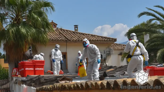 cómo se retira el amianto de forma segura