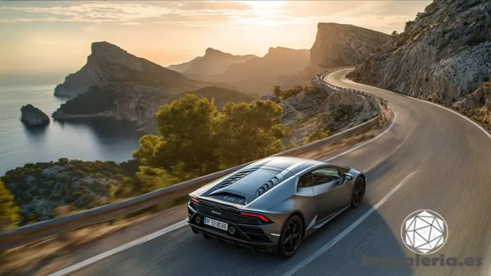 Diseño aerodinámico de Lamborghini