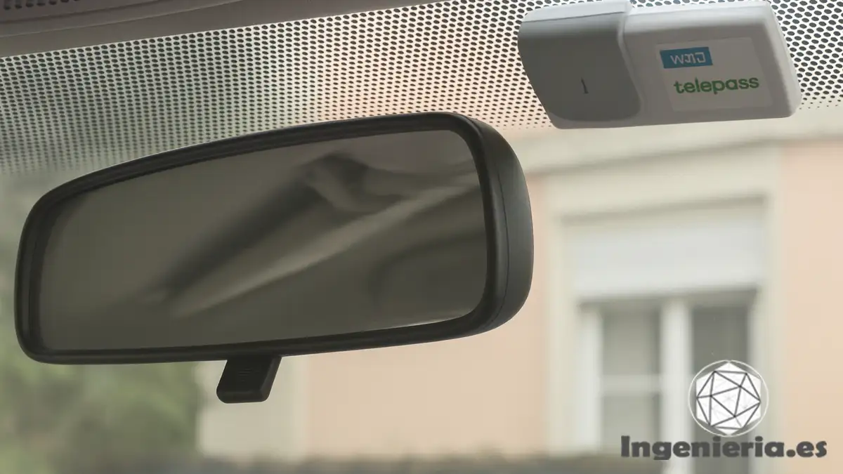 Teletac es un pequeño tag electrónico adherido al parabrisas IA