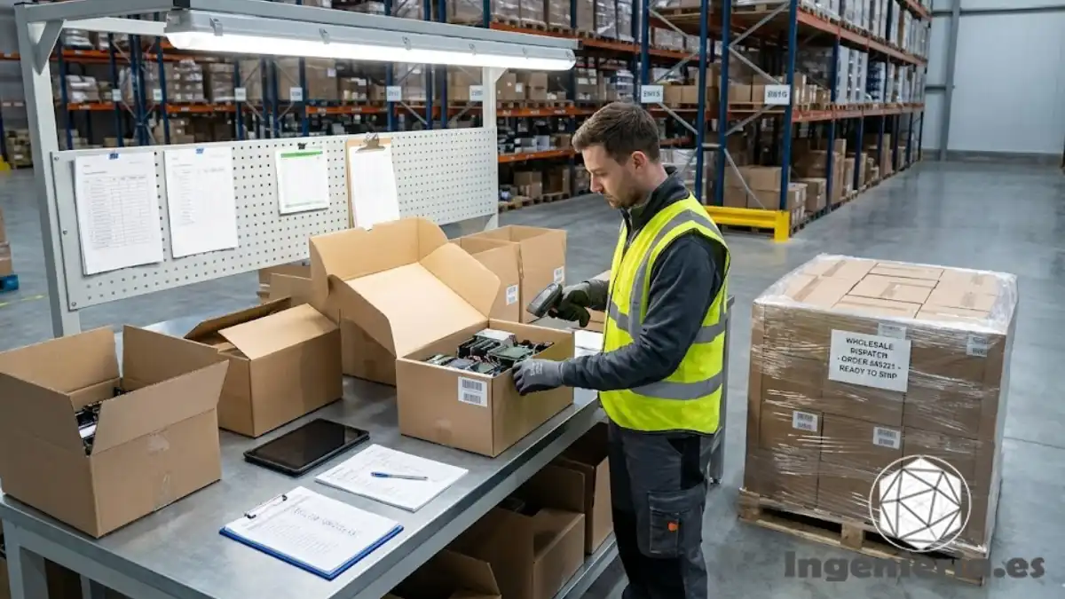 Clasificación e inspección de stock