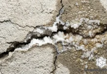 cómo funciona hormigón autorreparable