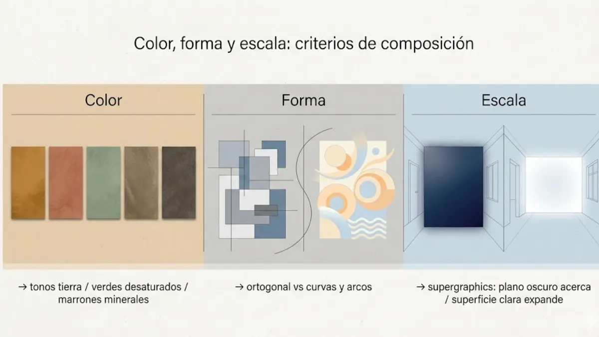 Color, forma y escala como herramientas perceptivas