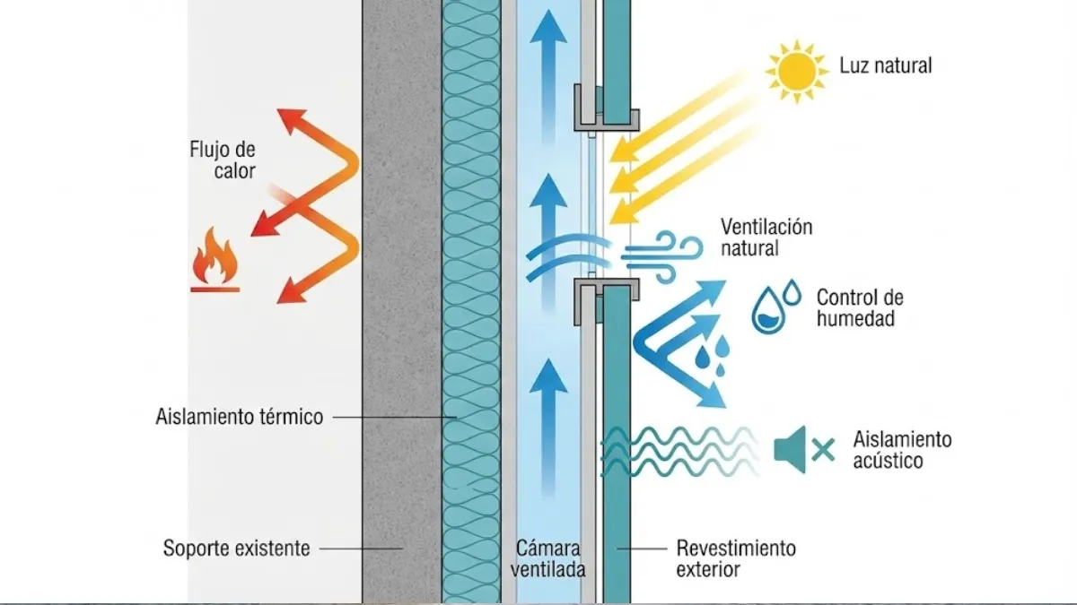 El cerramiento como sistema activo