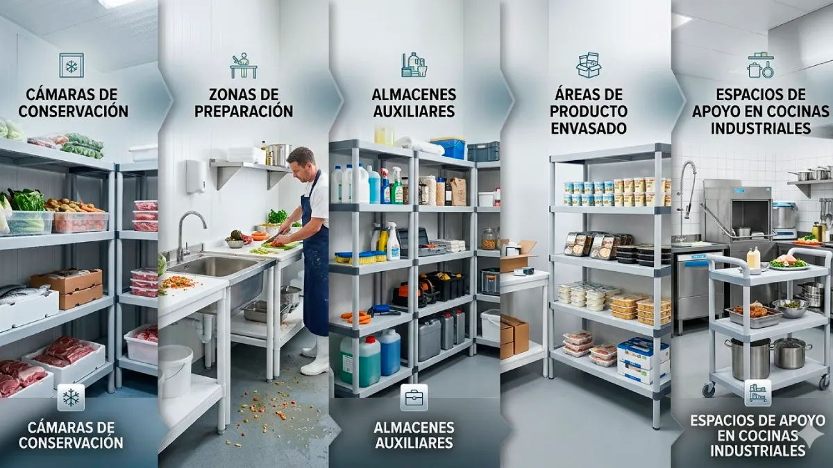 Dónde tiene más sentido instalar estas estanterías infografía