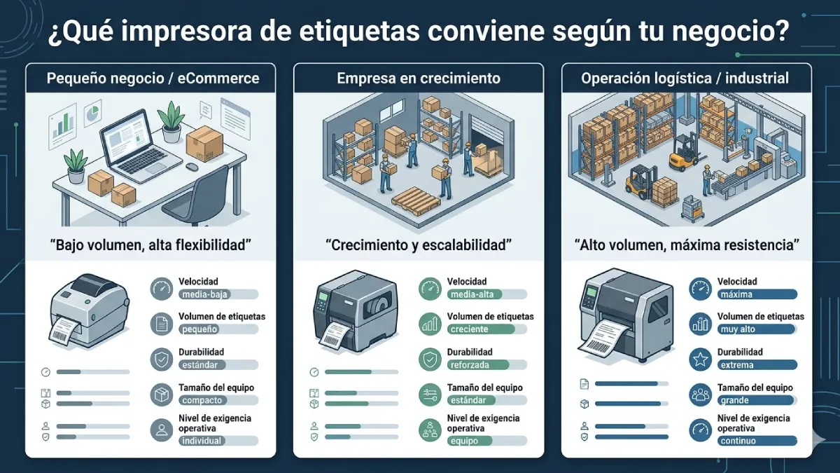 impresoras de etiquetas según tu tipo de negocio