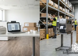 impresoras de etiquetas industriales o de escritorio