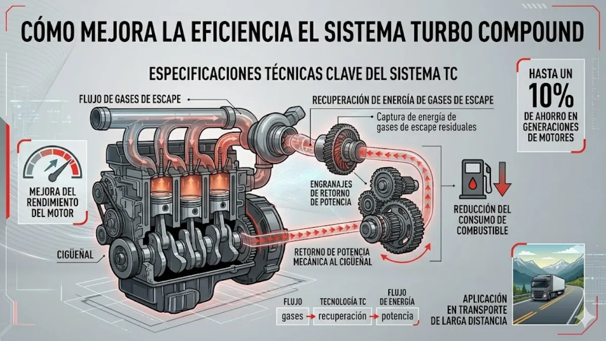 Tecnología: Turbo Compound