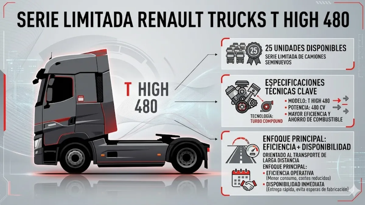 Serie limitada Renault Trucks T High 480