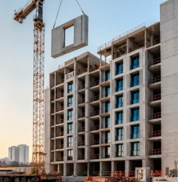 construcción de viviendas en altura con prefabricados de hormigón