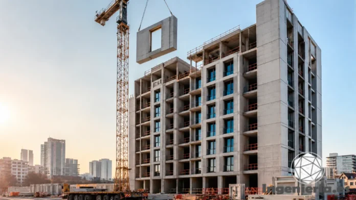 construcción de viviendas en altura con prefabricados de hormigón