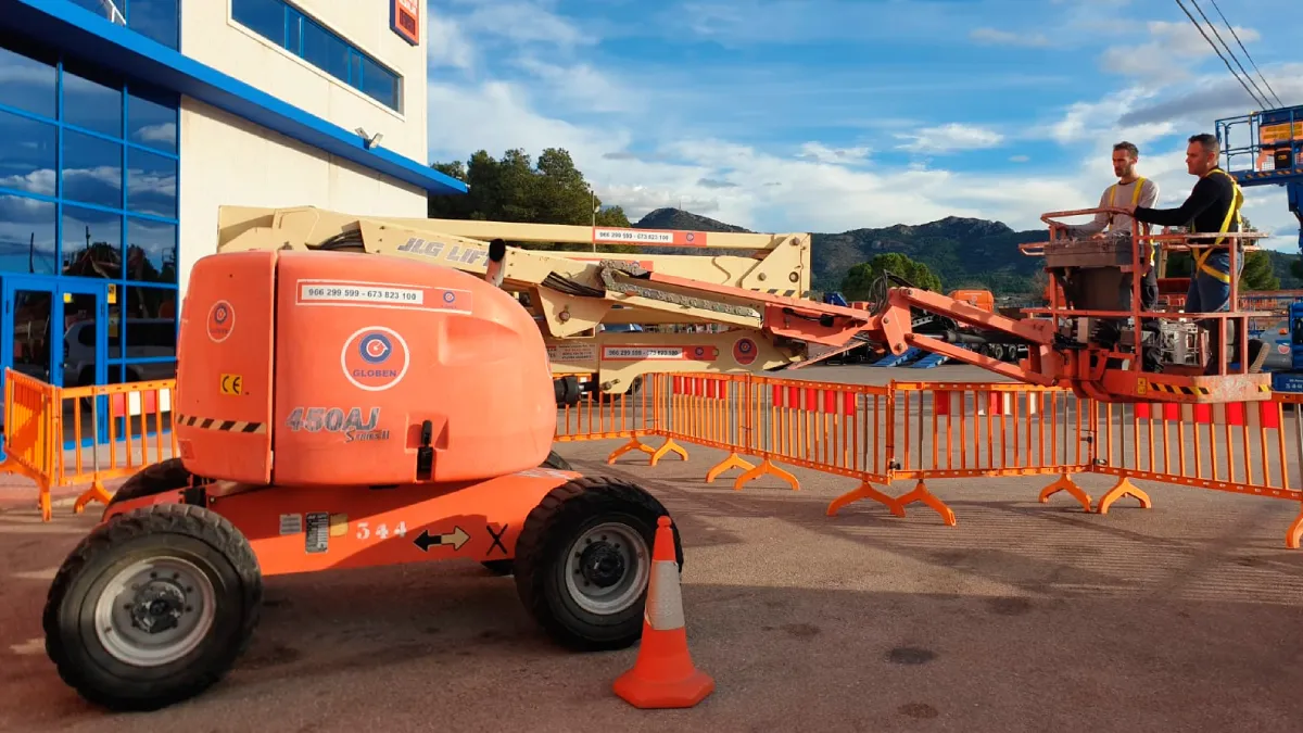 Alquiler de plataforma elevadora en Alicante