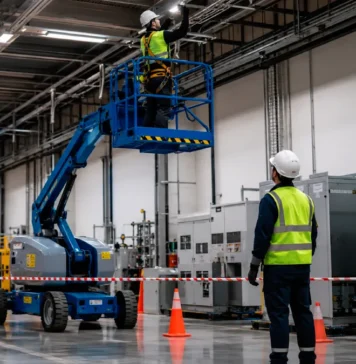 Cómo trabajar seguro con plataformas elevadoras en obras y mantenimiento industrial Cómo mejorar la seguridad y productividad en trabajos en altura