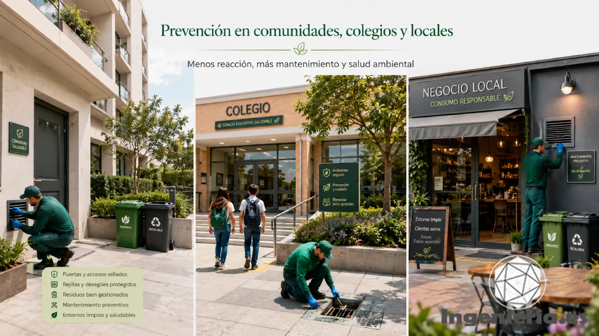 control integral de plagas en colegios comunidades y edificios