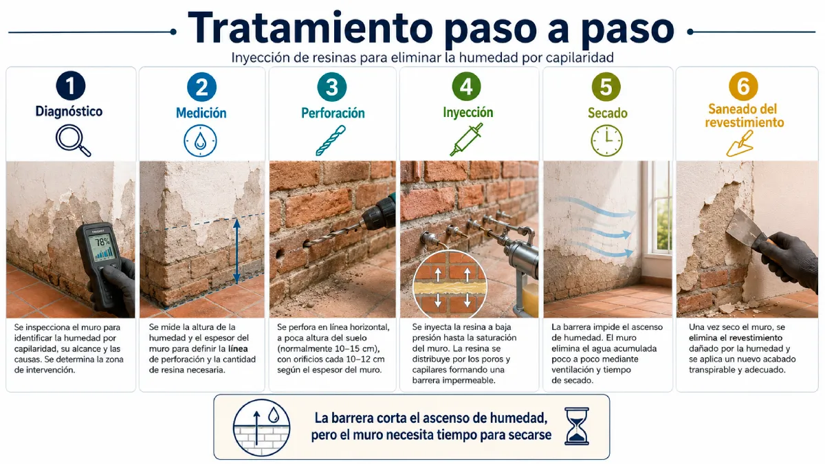 tratamiento contra la humedad por capilaridad