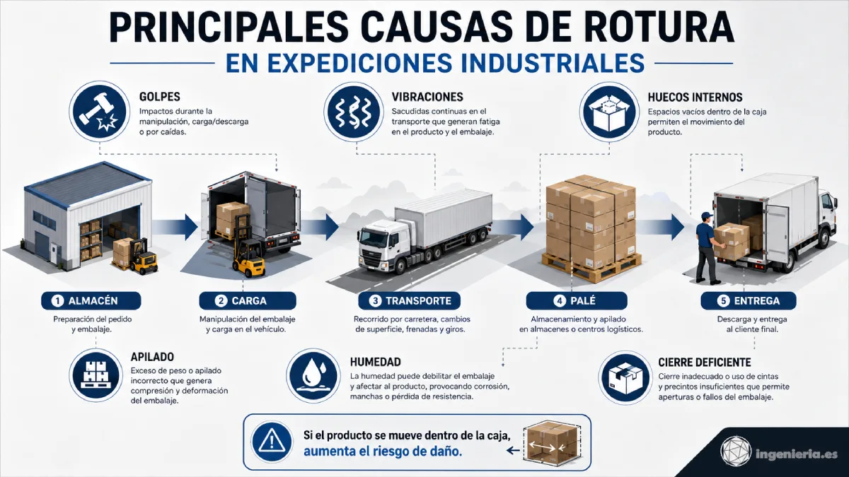 principales causas de rotura infografía