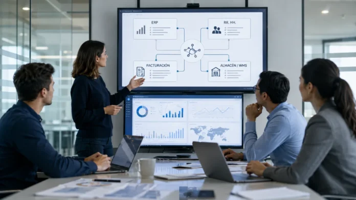 qué arquitectura utilizar para conectar un ERP con otras aplicaciones empresariales