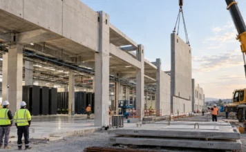 qué tener en cuenta al elegir hormigón prefabricado para construir un data center