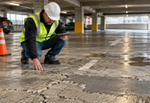 Reparación de suelo de parking: señales de que ha llegado el momento reparación de suelo de parking