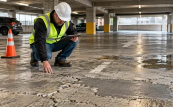 Reparación de suelo de parking: señales de que ha llegado el momento reparación de suelo de parking