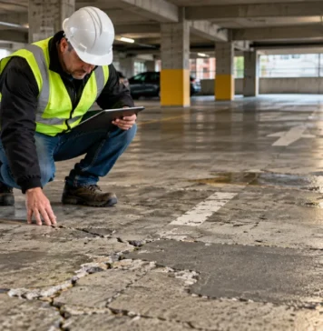 Reparación de suelo de parking: señales de que ha llegado el momento reparación de suelo de parking